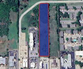 3.84/Ac, Duncan, OK - VUE AÉRIENNE vue de carte - Image1