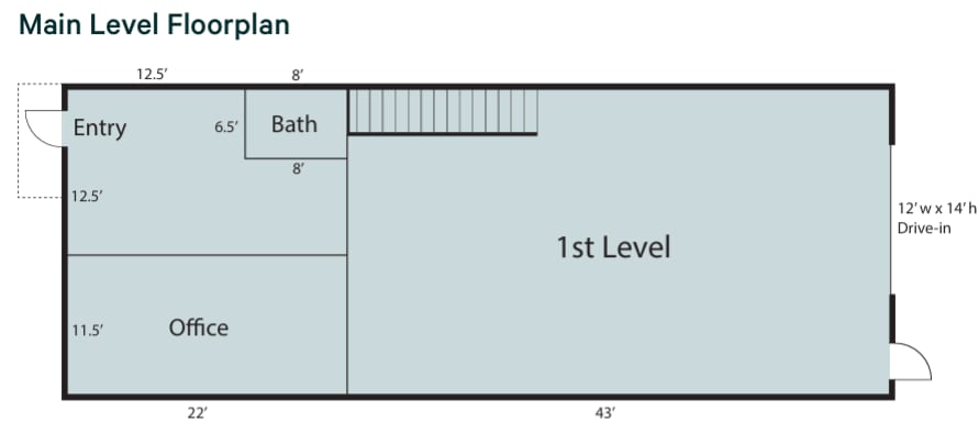12001 E 33rd Ave, Aurora, CO 80010 - Lot L -  - Plan d’étage - Image 1 of 6