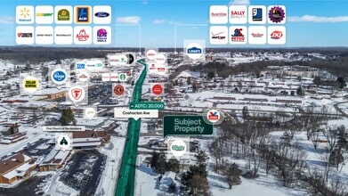 808 Coshocton Ave, Mount Vernon, OH - Vue aérienne  vue de carte - Image1