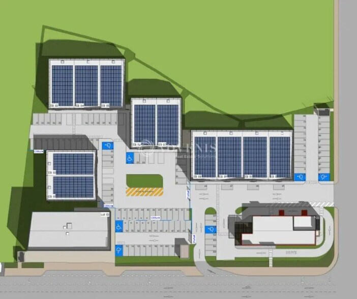 Local d'activités dans Perpignan à vendre - Plan de site – Image 3 sur 3