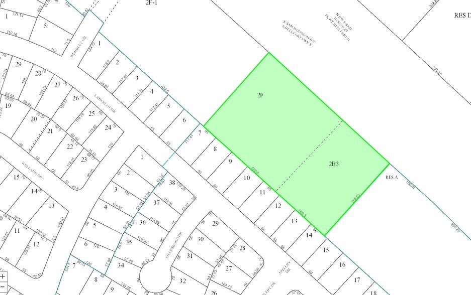 11275 South Sam Houston Parkway West, Houston, TX à louer - Plan cadastral – Image 3 sur 3