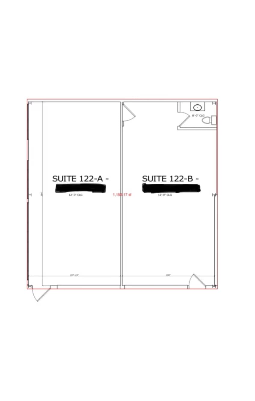 122 Gray Ave, Santa Barbara, CA à louer Plan d’étage– Image 1 sur 1