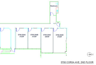 5700 Corsa Ave, Westlake Village, CA à louer Plan d’étage– Image 1 sur 5