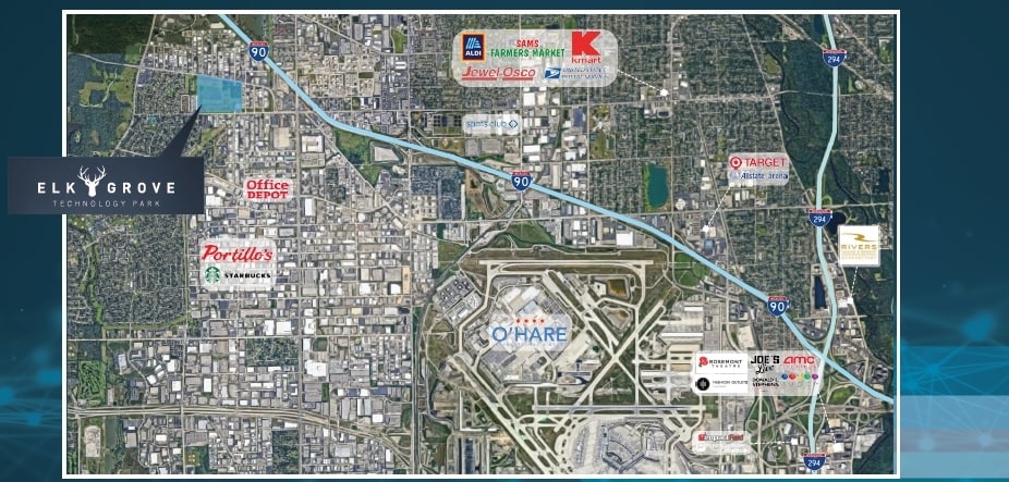 150 Innovation Dr, Elk Grove Village, IL à louer - Aérien – Image 3 sur 8