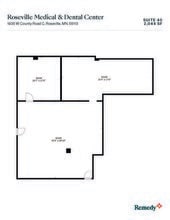 1835 W County Road C, Roseville, MN à louer Plan d’étage– Image 1 sur 1