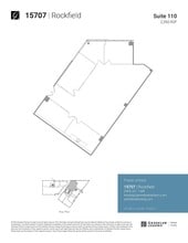 15707 Rockfield Blvd, Irvine, CA à louer Plan d’étage– Image 1 sur 5