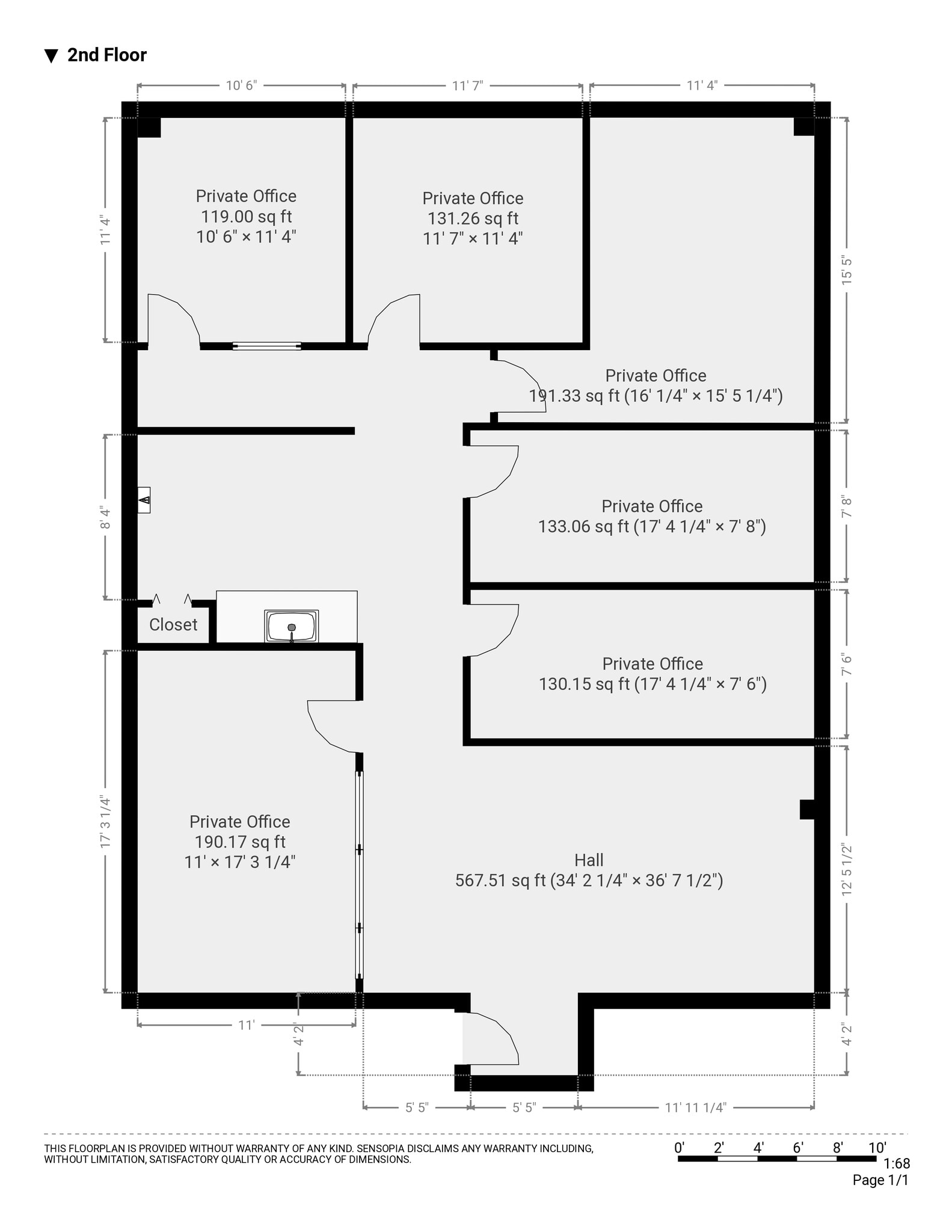 220 Congress Park Dr, Delray Beach, FL à louer Plan d’étage– Image 1 sur 1