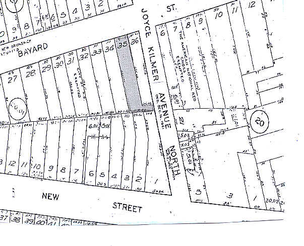 108 Bayard St, New Brunswick, NJ à vendre - Plan cadastral – Image 2 sur 2
