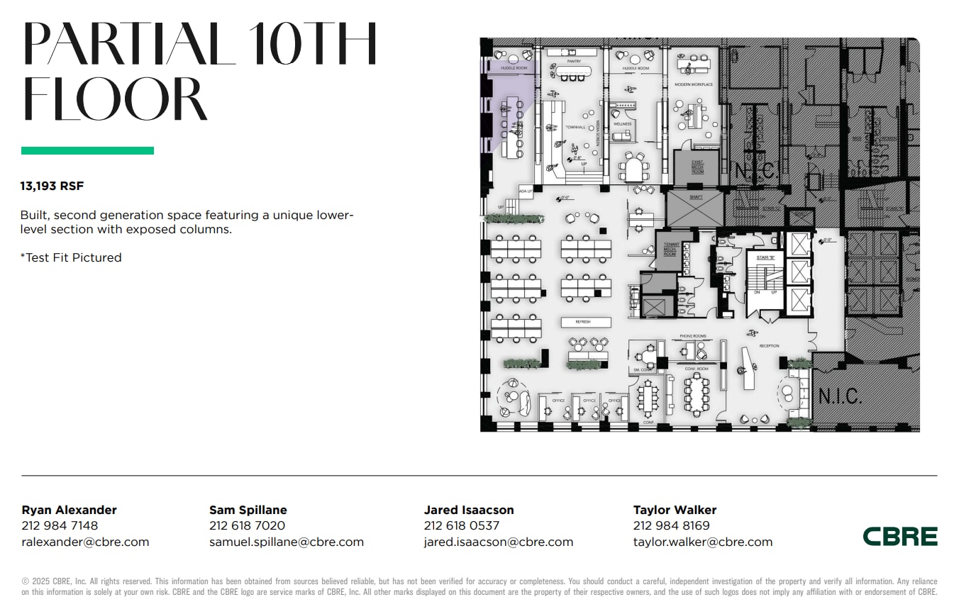 1501 Broadway, New York, NY à louer Plan d’étage– Image 1 sur 5