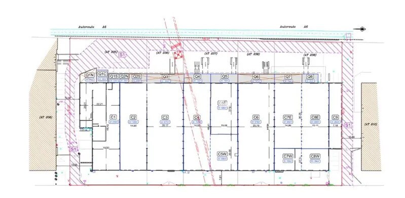 300 Rue Alexandre Richetta, Villefranche-sur-Saône à vendre - Plan de site – Image 2 sur 16