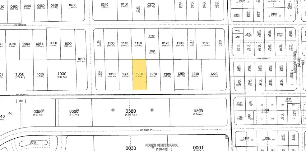 8051-8073 NW 54th St, Miami, FL à louer - Plan cadastral – Image 2 sur 28