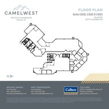 2001 W Camelback Rd, Phoenix, AZ à louer Plan d’étage– Image 2 sur 2