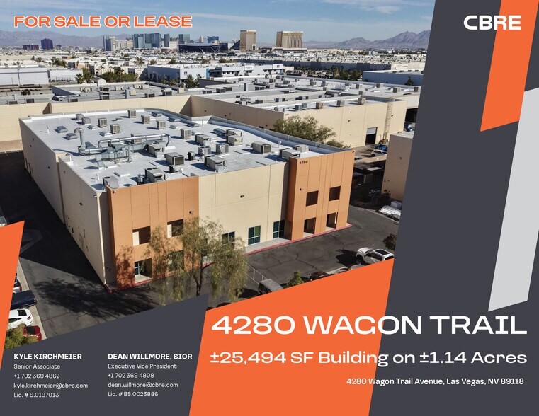4280 Wagon Trail Ave, Las Vegas, NV à vendre - Photo principale – Image 1 sur 7