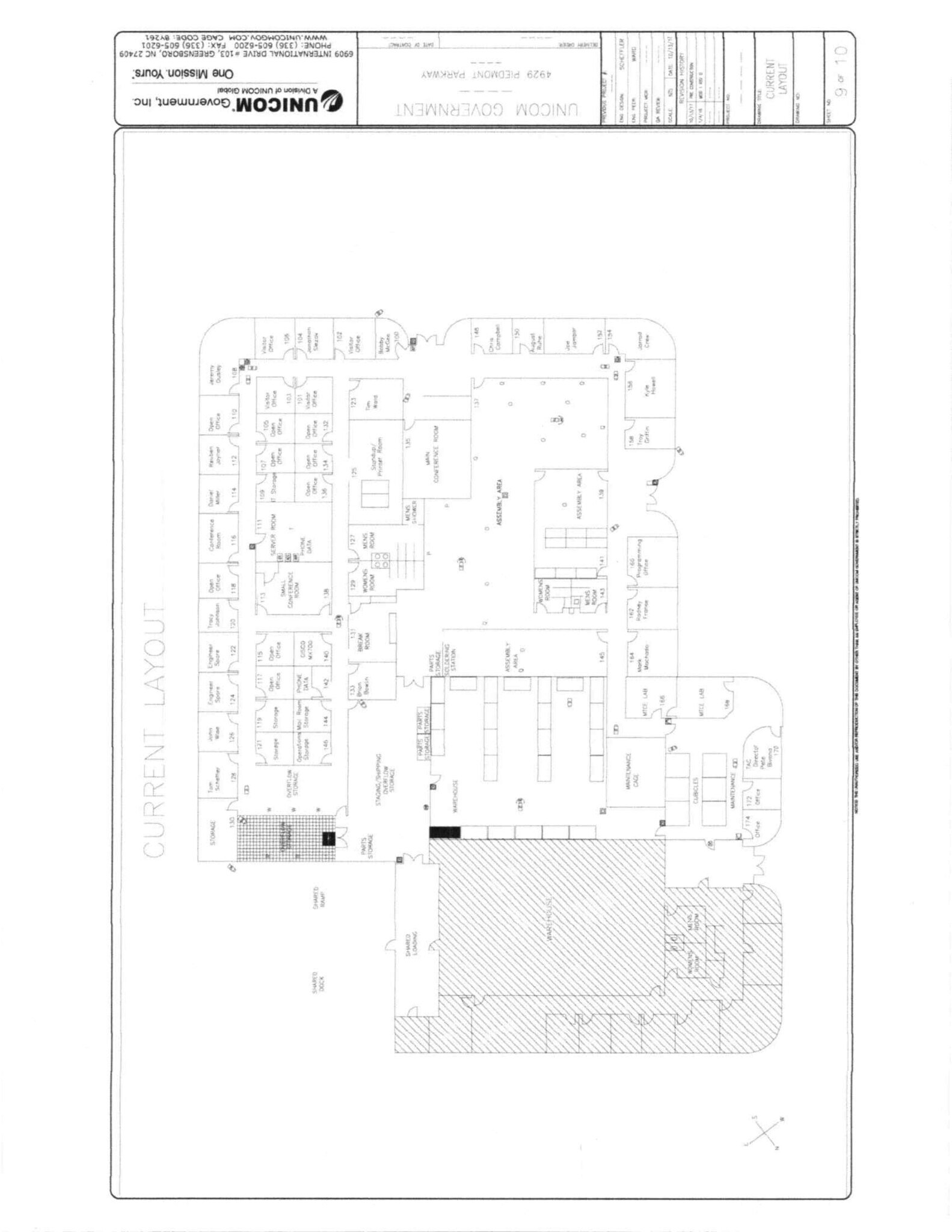 4249 Piedmont Pky, Greensboro, NC à louer Plan de site– Image 1 sur 1