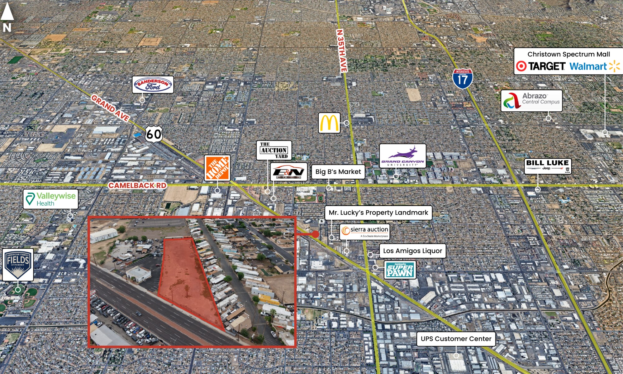 3776 Grand Ave, Phoenix, AZ à vendre Photo principale– Image 1 sur 5