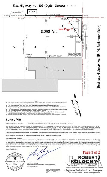 1019 N Richmond Rd, Wharton, TX à vendre - Photo de l’immeuble – Image 3 sur 3