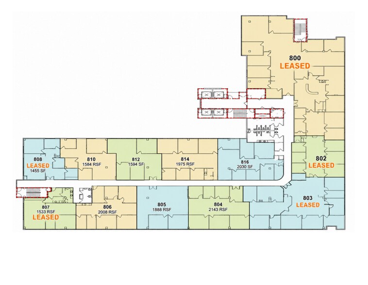 1990 Main St, Sarasota, FL à louer - Plan d’étage – Image 2 sur 13