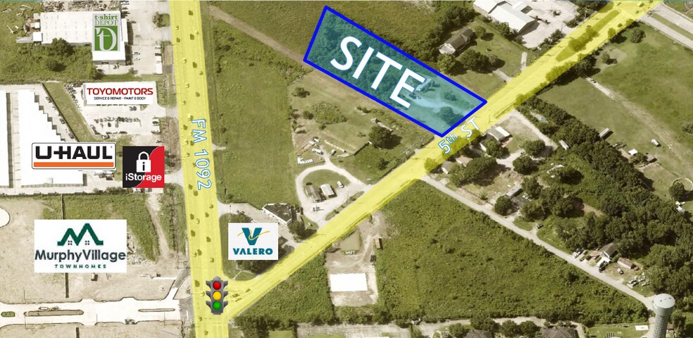 3610 5th St, Stafford, TX à vendre - Photo de l’immeuble – Image 1 sur 2