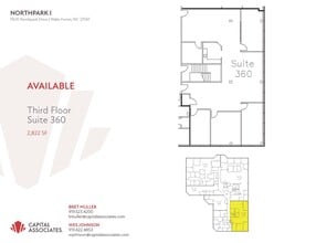 11635 Northpark Dr, Wake Forest, NC à louer Plan d’étage– Image 1 sur 1