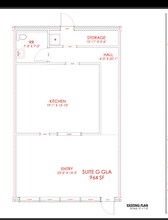 1911 S Sunnylane Rd, Del City, OK à louer Plan d’étage– Image 2 sur 2