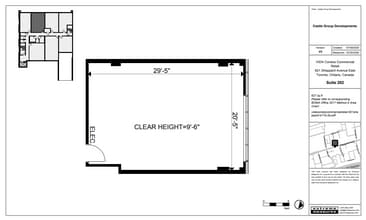621 Sheppard Ave E, Toronto, ON à louer Plan d’étage– Image 1 sur 1