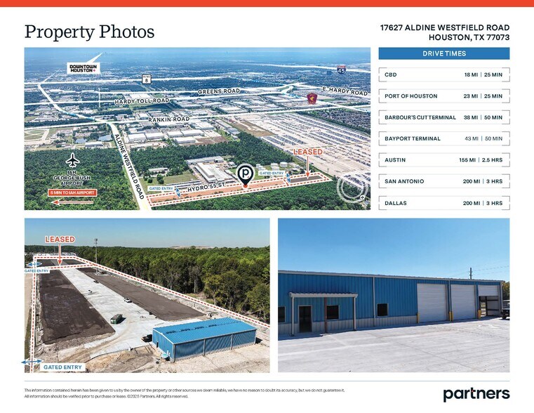 17627 Aldine Westfield Rd, Houston, TX à louer - Photo de l’immeuble – Image 3 sur 5