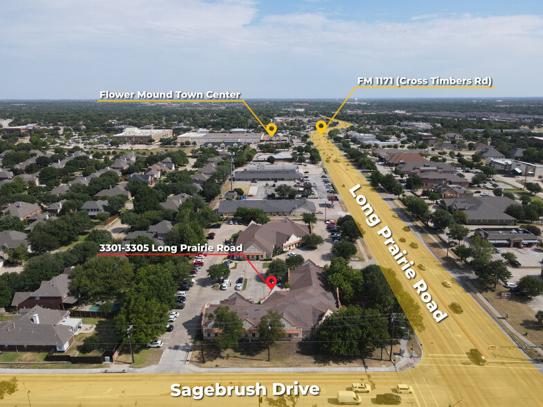 3301 Long Prairie Rd, Flower Mound, TX à louer - Photo de l’immeuble – Image 2 sur 9
