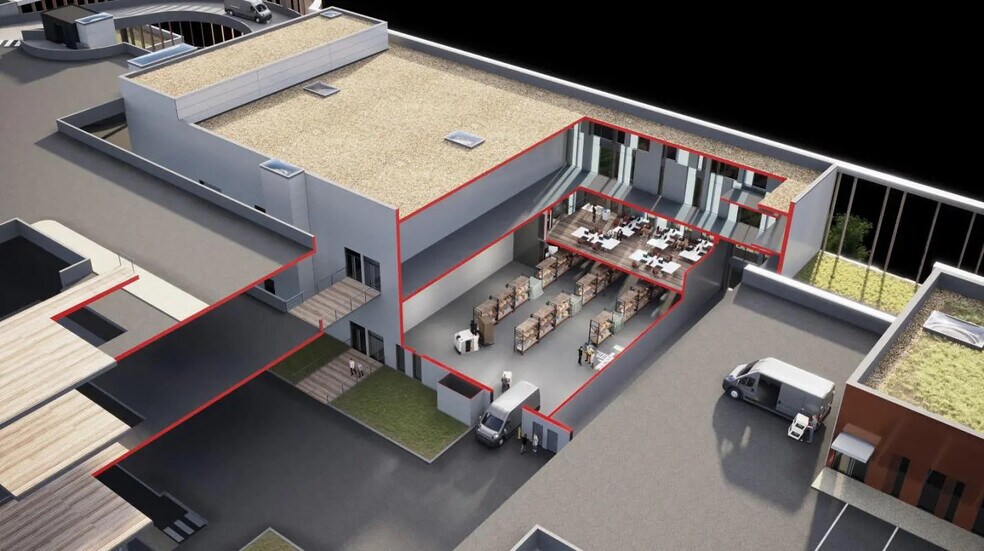 Bureau dans Gennevilliers à louer - Photo de l’immeuble – Image 2 sur 7