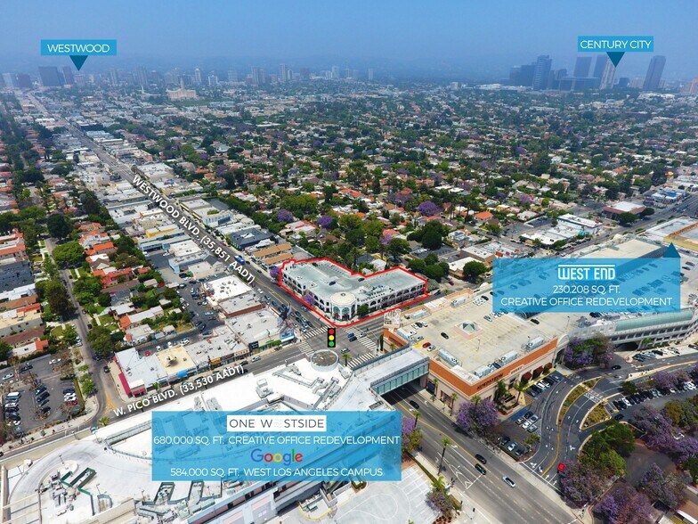 2384-2390 Westwood Blvd, Los Angeles, CA à louer - Photo de l’immeuble – Image 3 sur 9