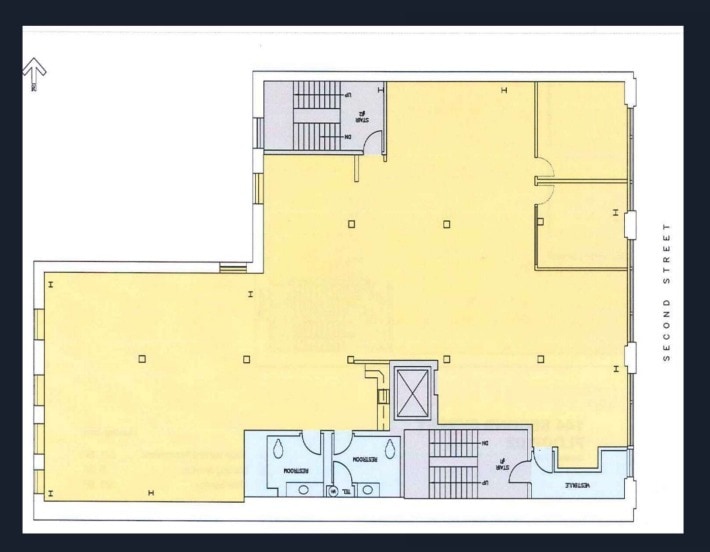 144-154 2nd St, San Francisco, CA à louer Plan d’étage– Image 1 sur 1
