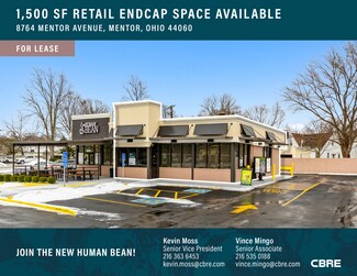 Plus de détails pour 8764 Mentor Ave, Mentor, OH - Local commercial à louer