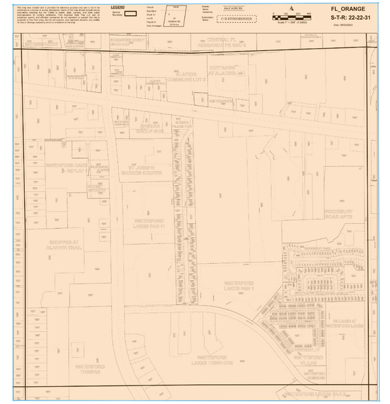 11602 Iroquois Trl, Orlando, FL à vendre - Plan cadastral – Image 1 sur 1