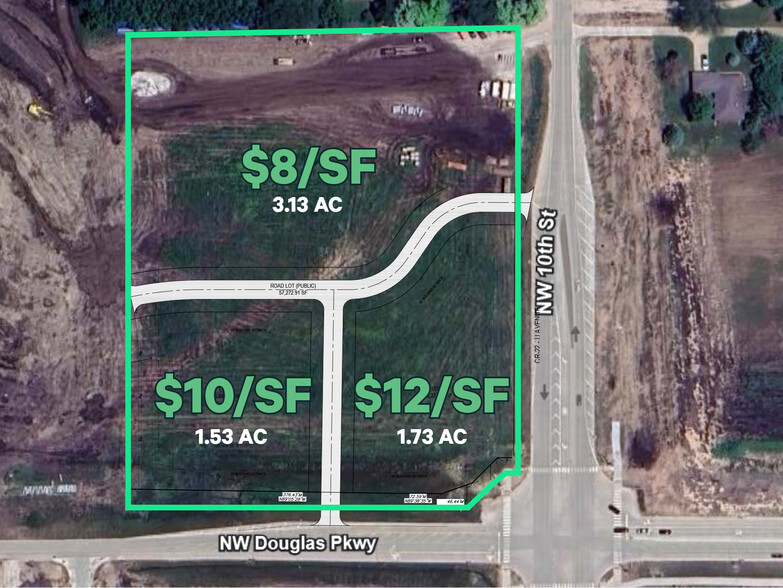Northwest Douglas Pky, Waukee, IA à vendre - Plan de site – Image 1 sur 1