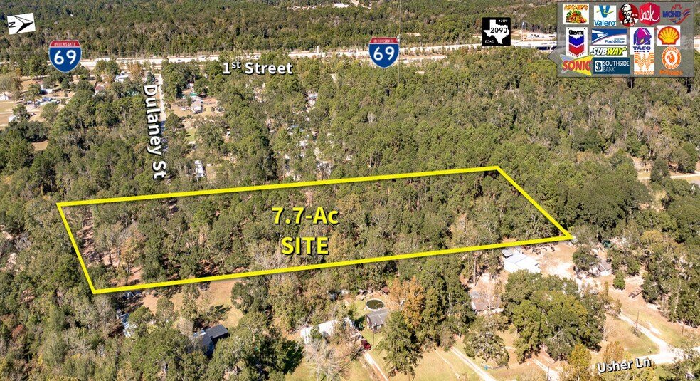 7.7 - Ac Dulaney St, Splendora, TX à vendre - Photo de l’immeuble – Image 2 sur 9