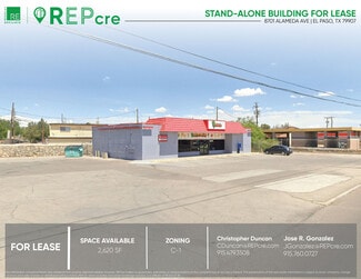 Plus de détails pour 8701 Alameda Ave, El Paso, TX - Local commercial à louer