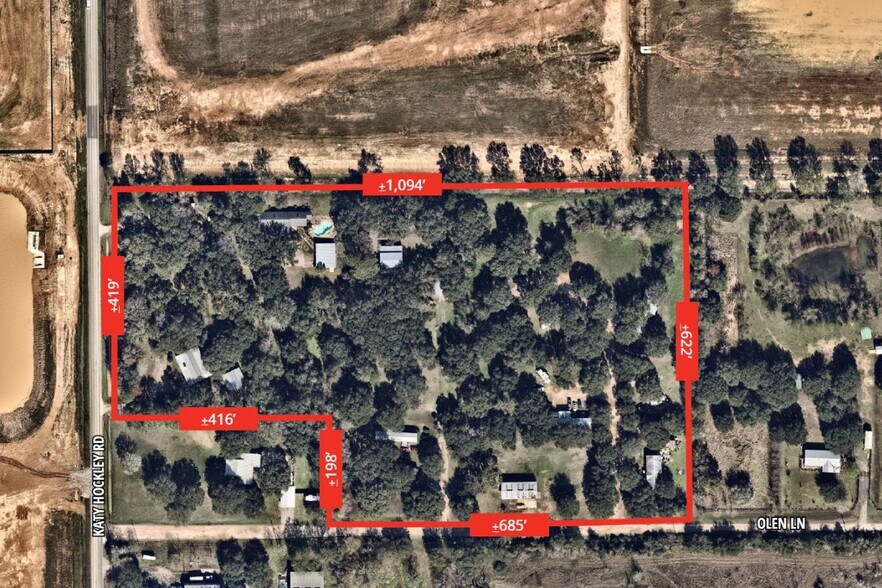 6430 Katy Hockley Rd, Katy, TX à vendre - Aérien – Image 2 sur 3