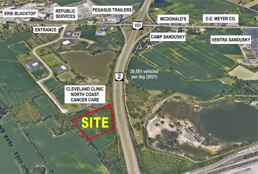 Quarry Lakes Dr, Sandusky, OH à vendre - Aérien – Image 1 sur 1