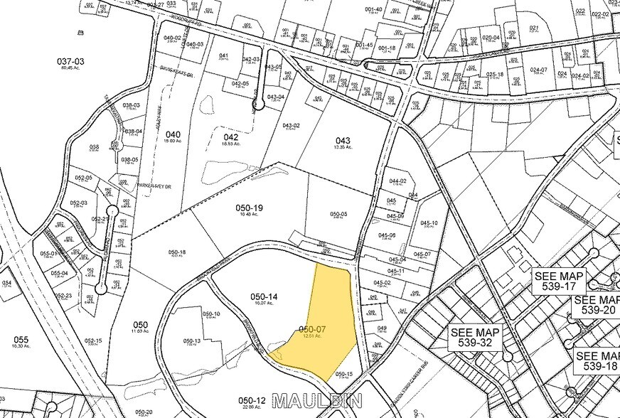 750 Brookfield Pky, Greenville, SC à louer - Plan cadastral – Image 2 sur 15