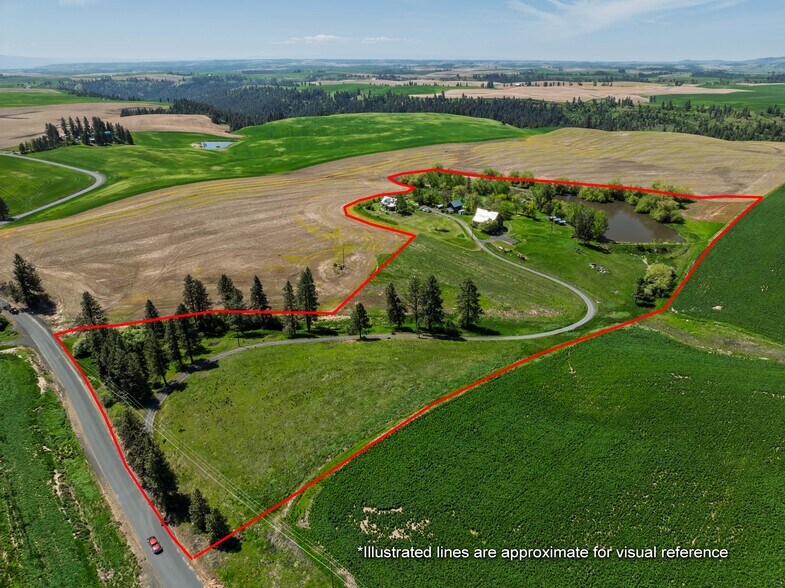 1611 Little Bear Ridge Rd, Troy, ID à vendre - Aérien – Image 2 sur 35