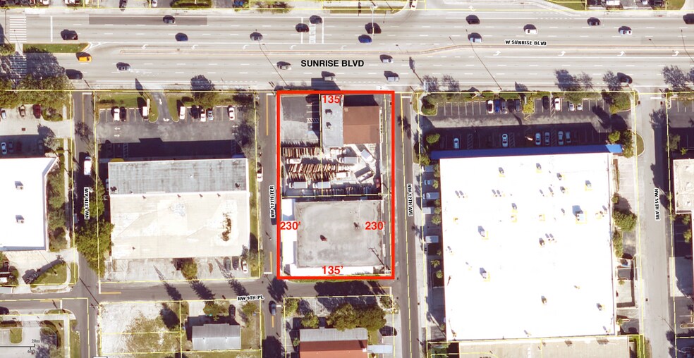 1200 W Sunrise Blvd portefeuille de 2 biens à vendre sur LoopNet.fr - Photo de l’immeuble – Image 2 sur 12