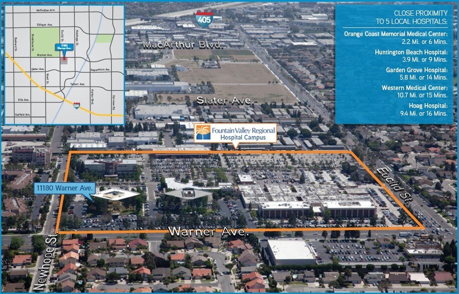 11180 Warner Ave, Fountain Valley, CA à louer - Photo de l’immeuble – Image 2 sur 5