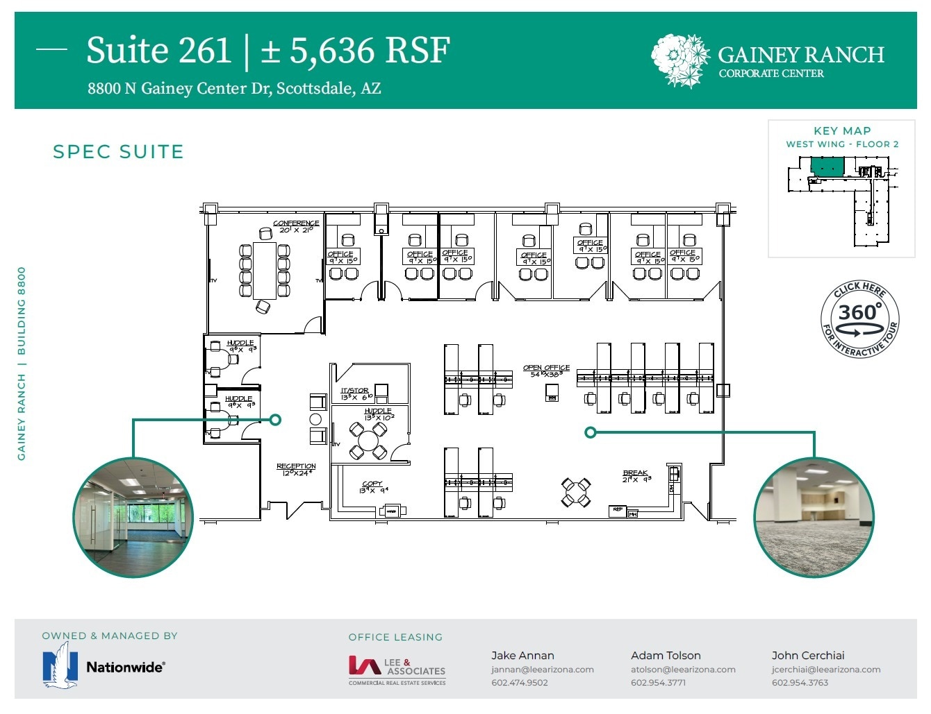 8800 N Gainey Center Dr, Scottsdale, AZ à louer Plan d’étage– Image 1 sur 1