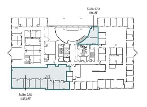 12655 Olive Blvd, Creve Coeur, MO à louer Plan d’étage– Image 1 sur 1