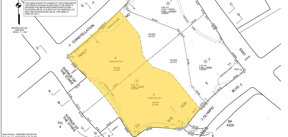 10050 Constellation Blvd, Los Angeles, CA à louer - Plan cadastral – Image 2 sur 2