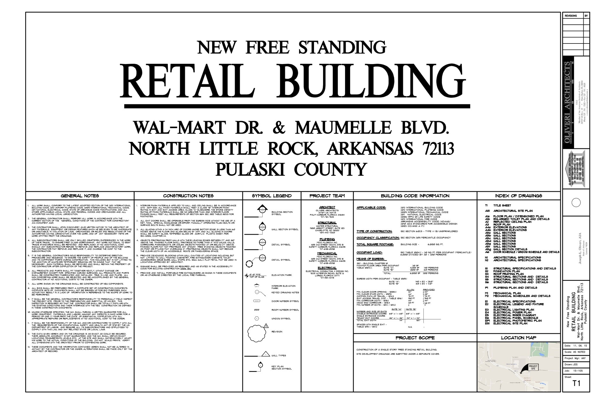 11951 Maumelle Blvd, North Little Rock, AR à louer Plan de site– Image 1 sur 1