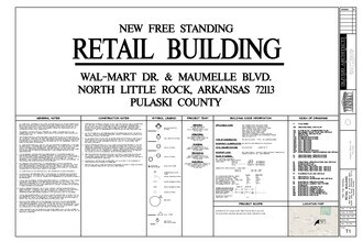 11951 Maumelle Blvd, North Little Rock, AR à louer Plan de site– Image 1 sur 1