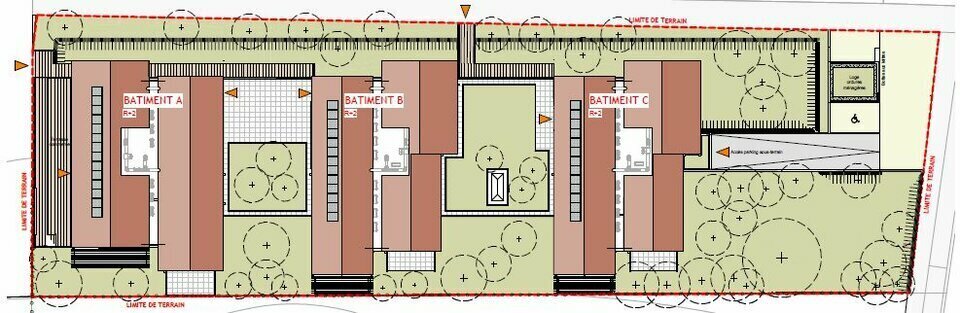 Local commercial dans La Wantzenau à vendre - Plan de site – Image 2 sur 4