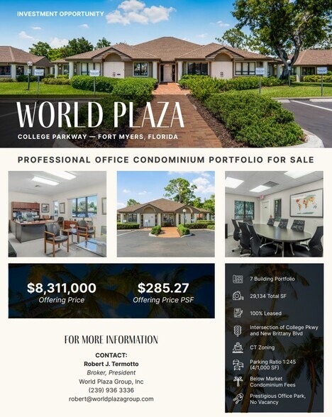 World Plaza 7 Buildings portefeuille de 7 biens à vendre sur LoopNet.fr - Photo de l’immeuble – Image 2 sur 8