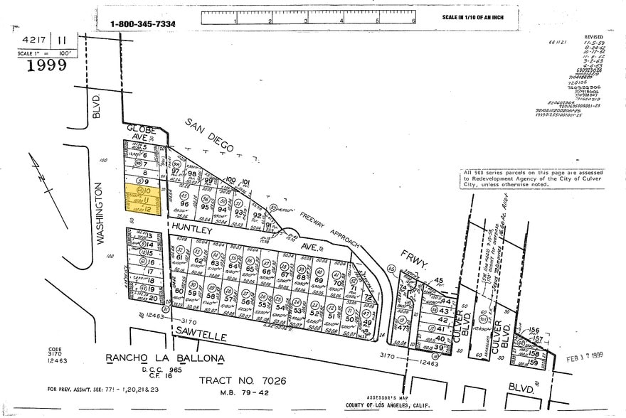11268 Washington Blvd, Culver City, CA à louer - Plan cadastral – Image 3 sur 11
