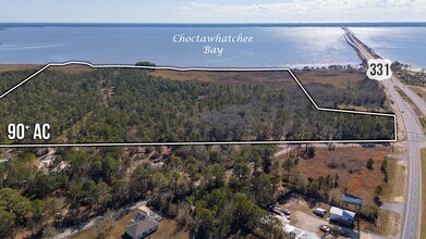 Hwy 331 S & Jolly Bay Road, Freeport, FL - Vue aérienne  vue de carte - Image1